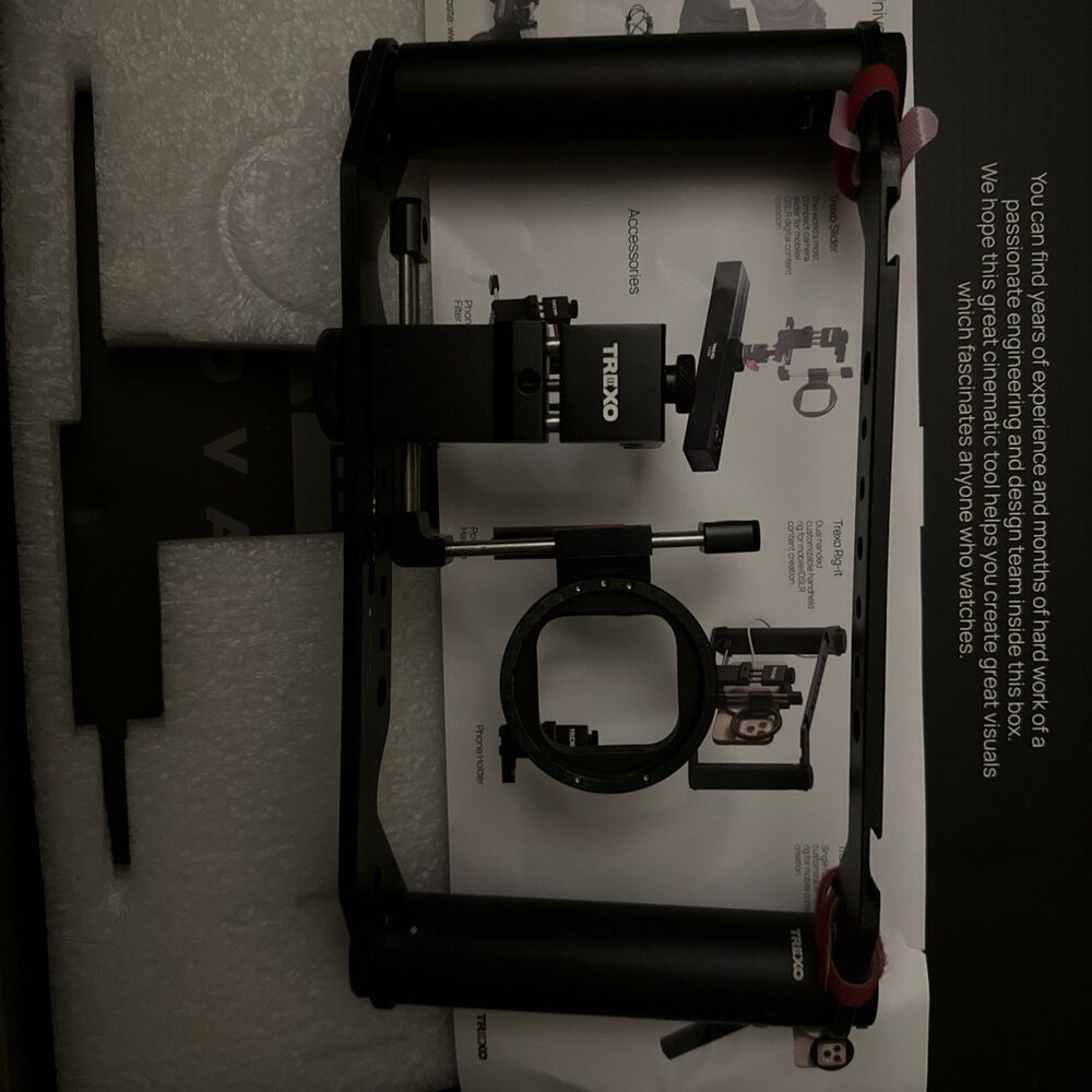 Trexo Rig It Customizable Handheld Video Camera Rig Filmmaker Accessory - Picture 3 of 3